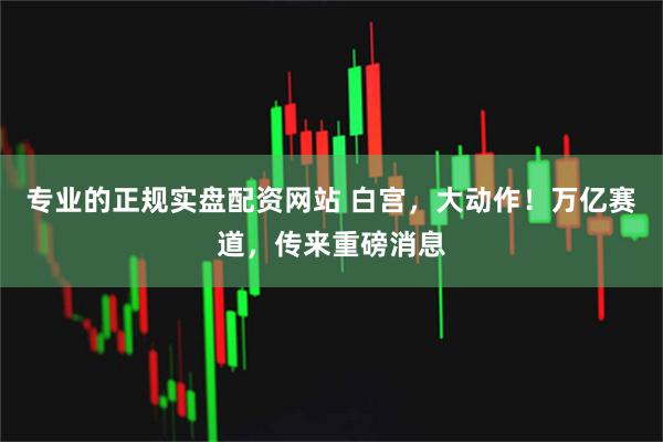 专业的正规实盘配资网站 白宫，大动作！万亿赛道，传来重磅消息